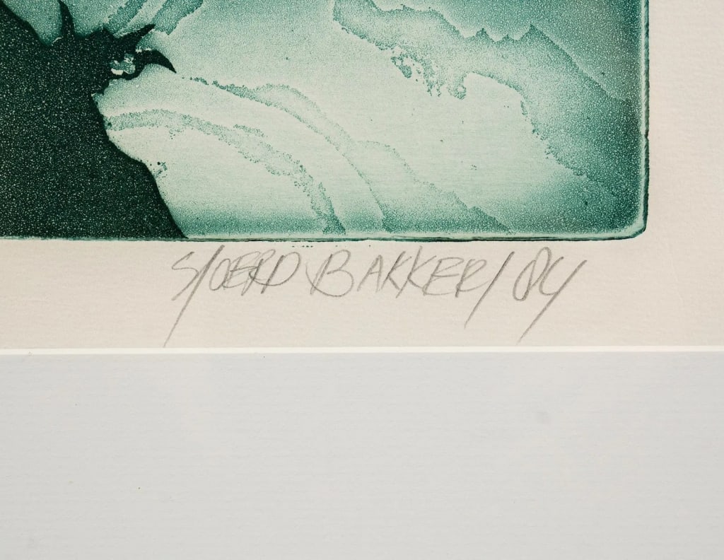THREE SJOERD BAKKER LITHOGRAPHS - 6