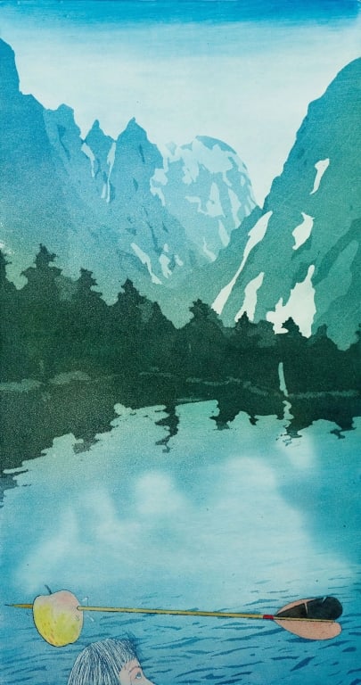 THREE SJOERD BAKKER LITHOGRAPHS - 8