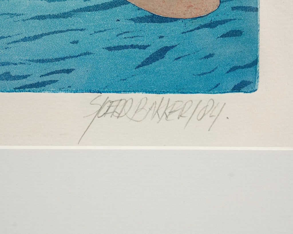 THREE SJOERD BAKKER LITHOGRAPHS - 9