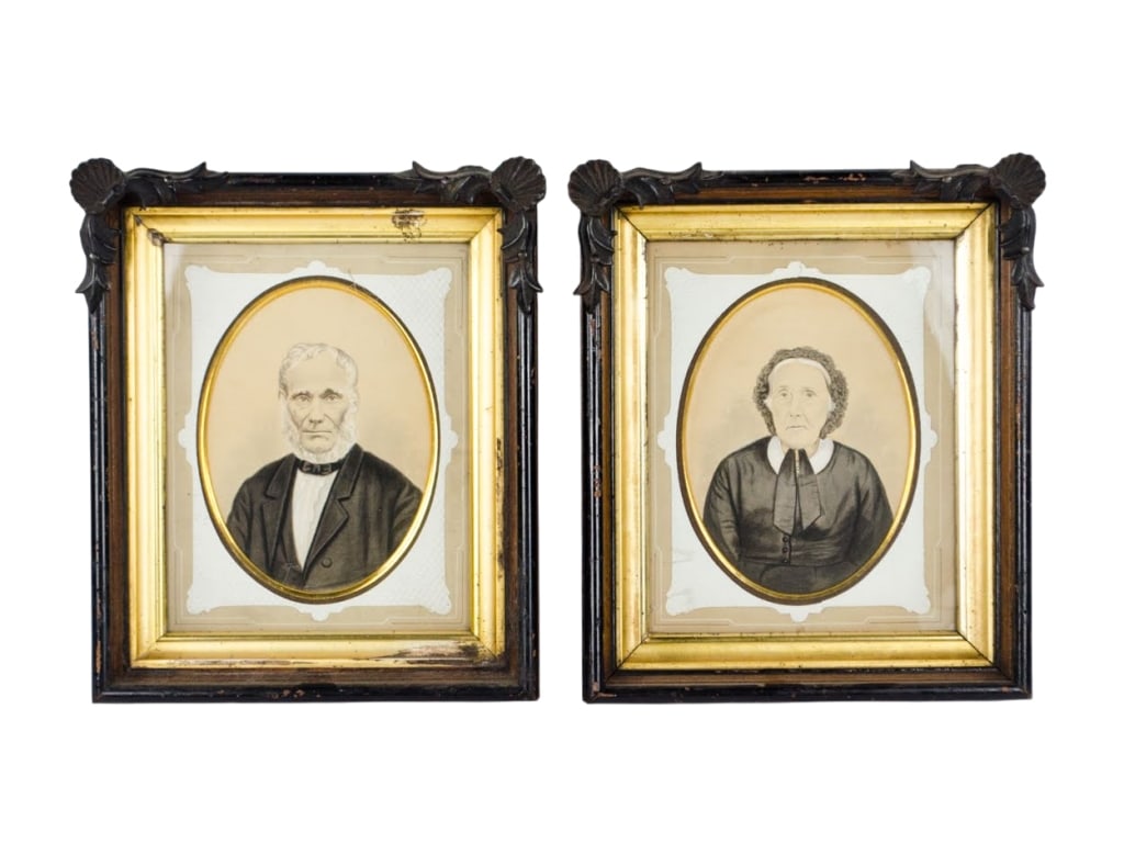 PAIR OF VICTORIAN STYLE PORTRAITS (1 of 12)