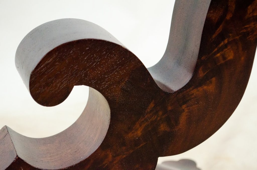 19TH C. MAHOGANY BURLWOOD OCCASIONAL TABLE - 10