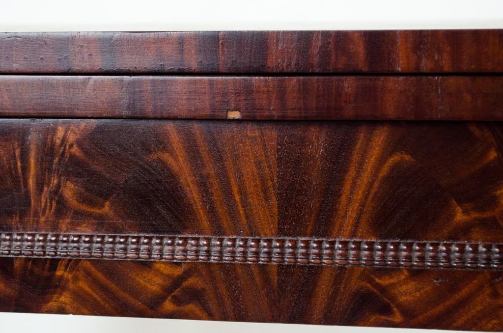19TH C. MAHOGANY BURLWOOD OCCASIONAL TABLE - 11