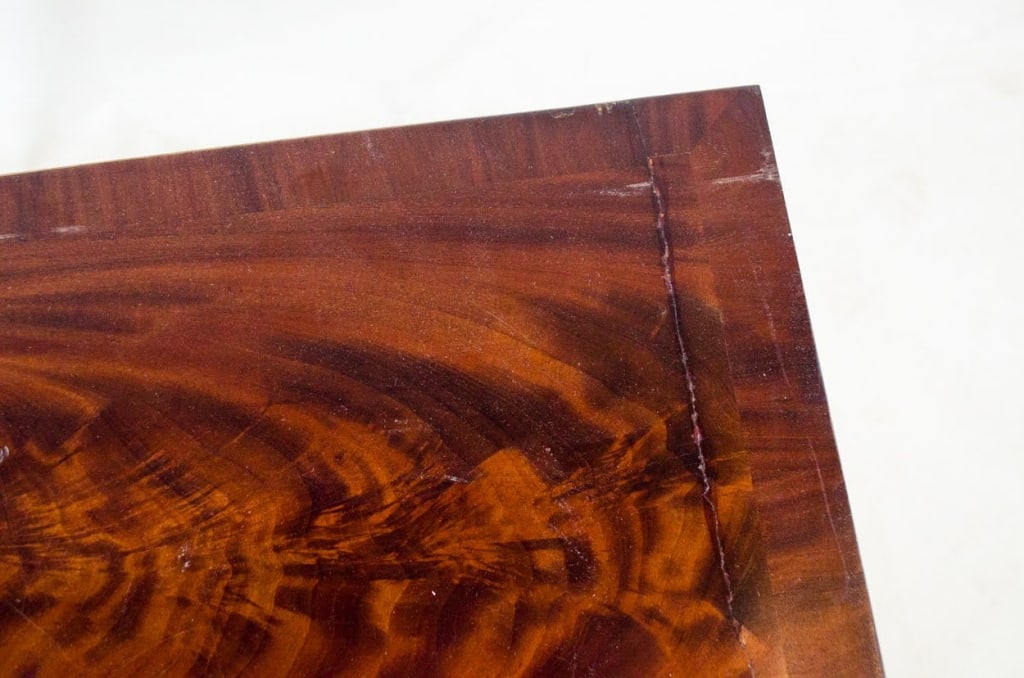 19TH C. MAHOGANY BURLWOOD OCCASIONAL TABLE - 5
