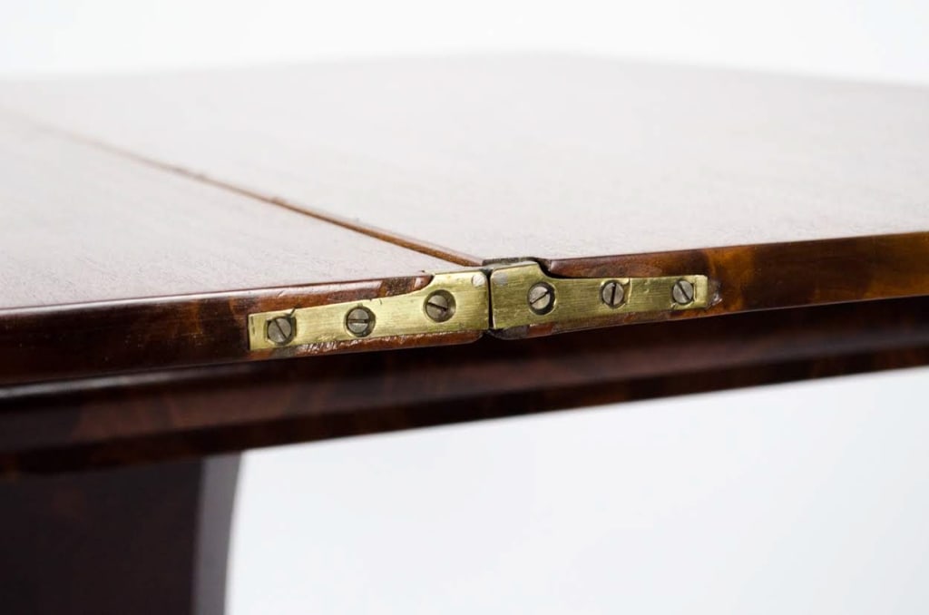 BIEDERMEIER STYLE BURLWOOD OCCASIONAL TABLE - 6
