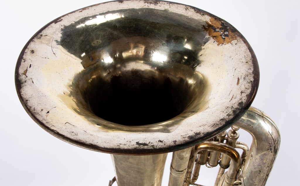 VINTAGE ENGLISH H. N. WHITE TUBA - 6