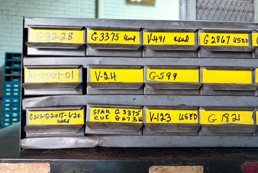 EQUIPTO INDUSTRIAL 24 DRAWER PARTS CABINET - 2