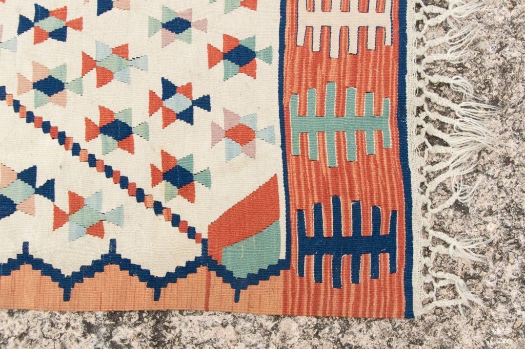 VINTAGE TURKISH KILIM RUG - 2