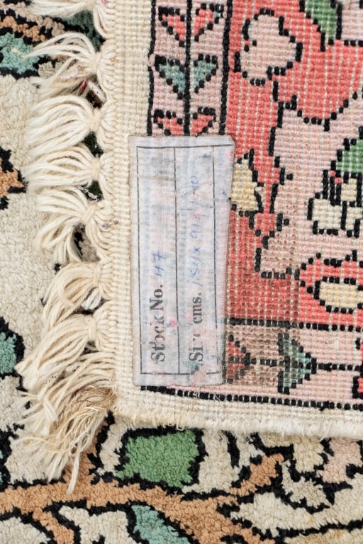 VINTAGE SILK HEREKE RUG - 6