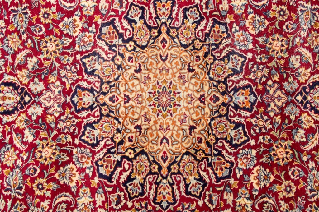 VINTAGE PERSIAN TABRIZ RUG - 3