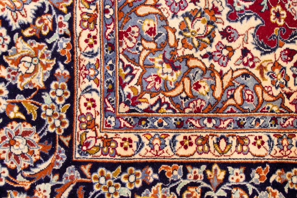 VINTAGE PERSIAN TABRIZ RUG - 4