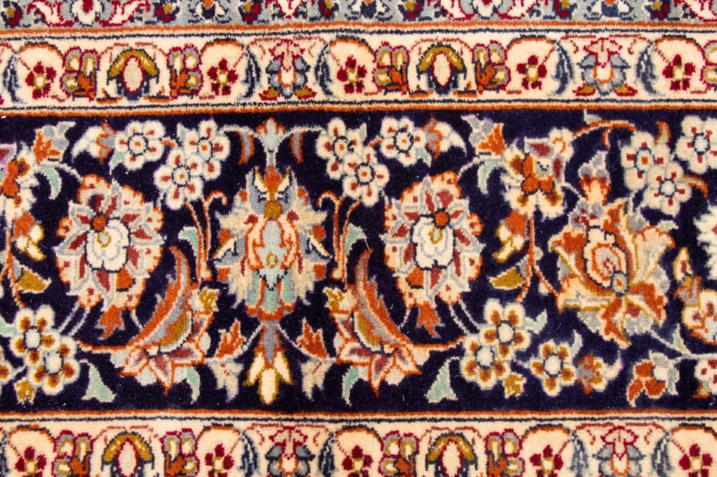 VINTAGE PERSIAN TABRIZ RUG - 6