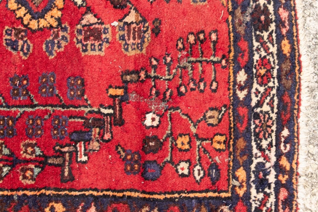 VINTAGE PERSIAN HAMADAN RUNNER - 4