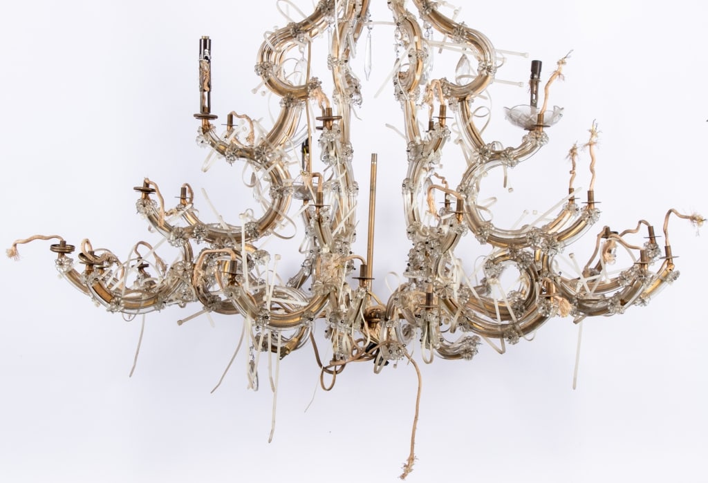 LARGE VENETIAN CHANDELIER PROJECT - 2