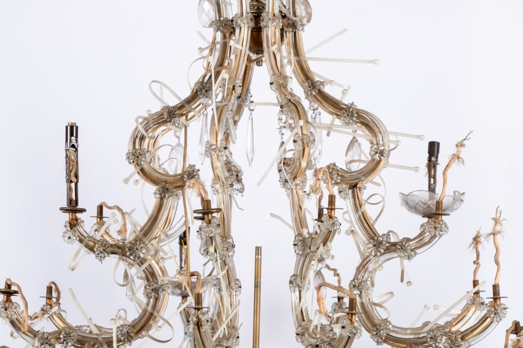 LARGE VENETIAN CHANDELIER PROJECT - 3