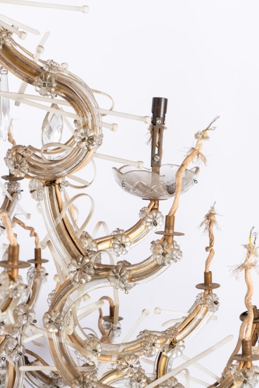 LARGE VENETIAN CHANDELIER PROJECT - 4