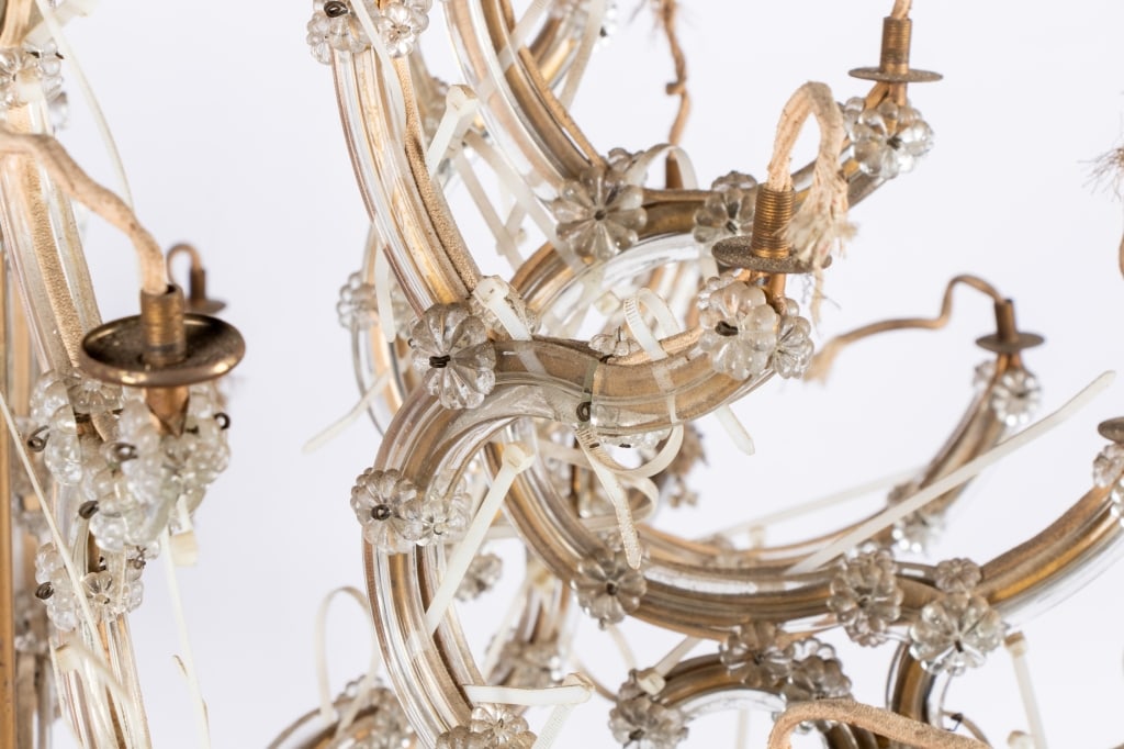 LARGE VENETIAN CHANDELIER PROJECT - 6