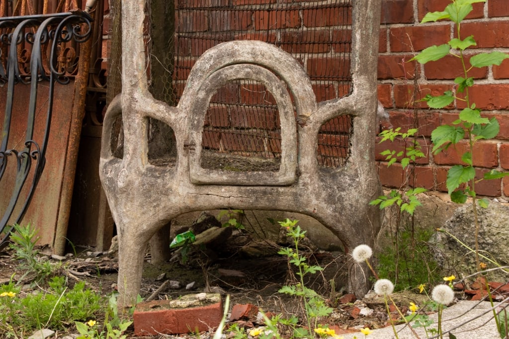 LARGE FAUX BOIS BIRD CAGE - 4
