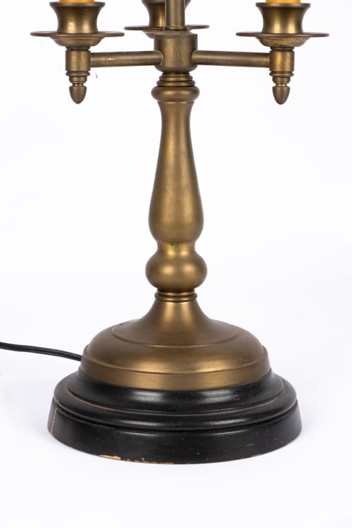 VINTAGE BRASS BOUILLOTTE DESK LAMP - 4