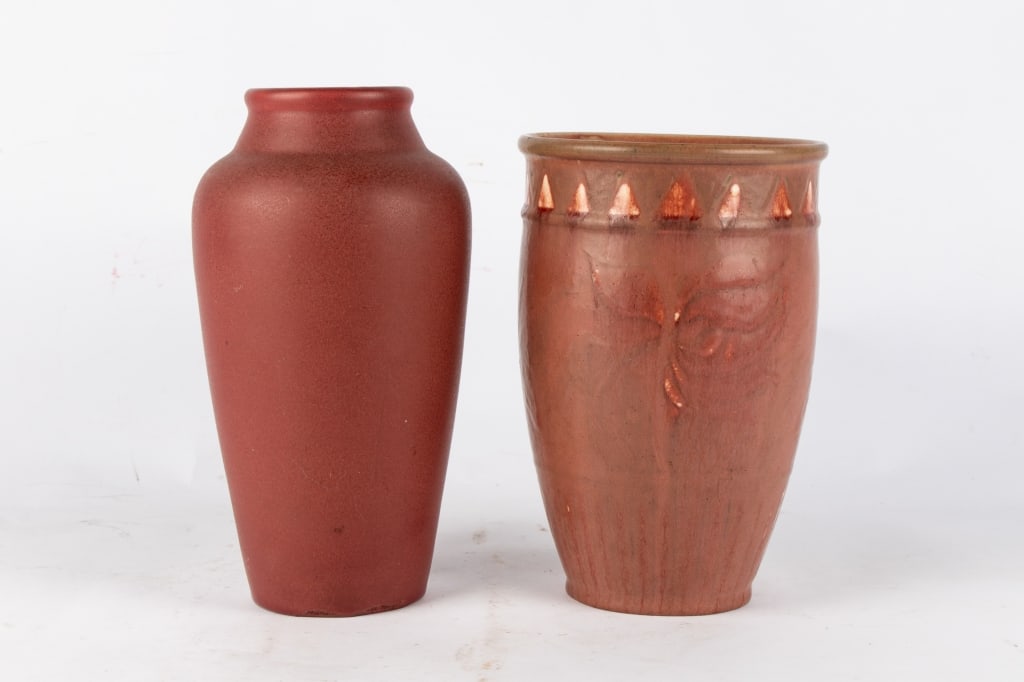 TWO ROOKWOOD ART POTTERY VASES - 2