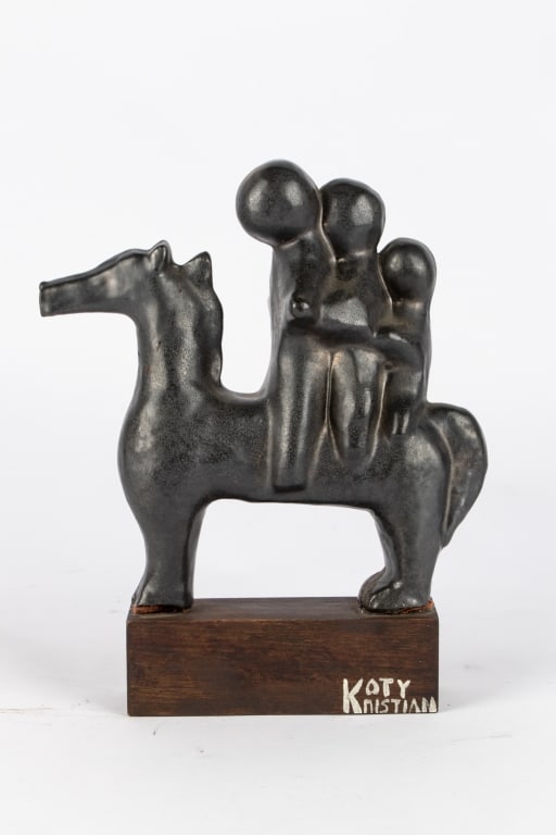 MCM KOTY KRISTIAN HORSE SCULPTURE - 2