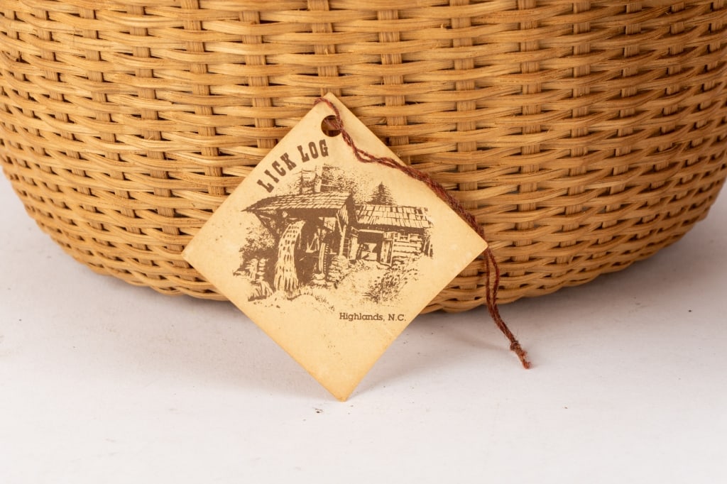 OAK SHAKER SEWING BASKET BY DARRYL & KAREN ARAWJO - 8