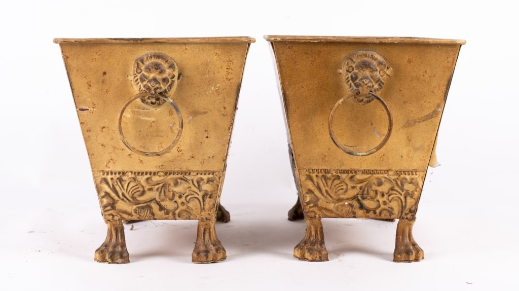 PAIR OF VINTAGE JARDINIERES - 2