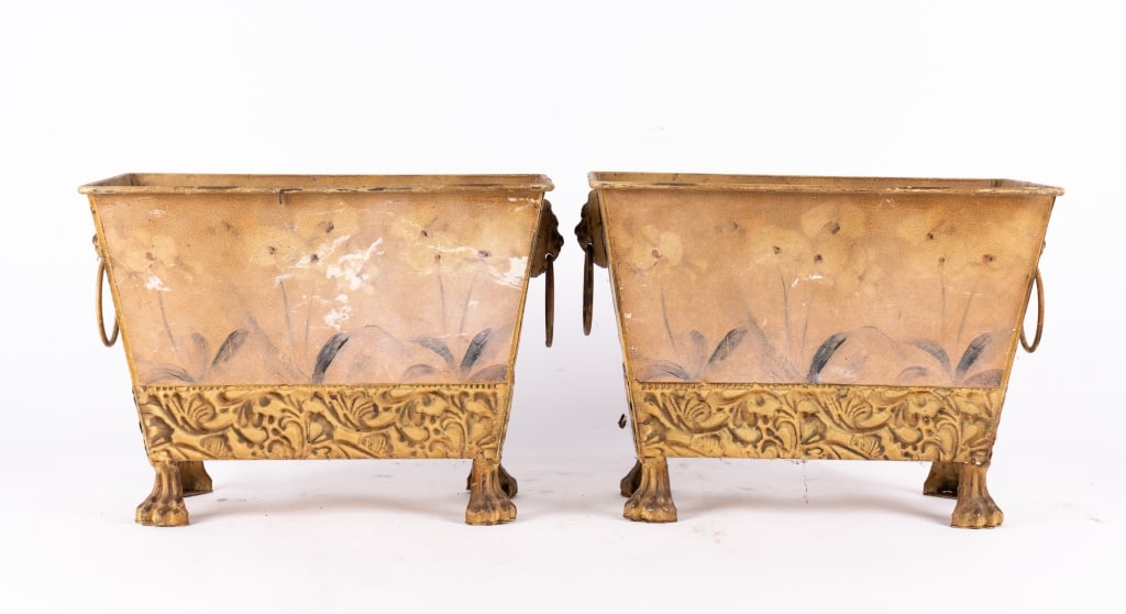 PAIR OF VINTAGE JARDINIERES - 3
