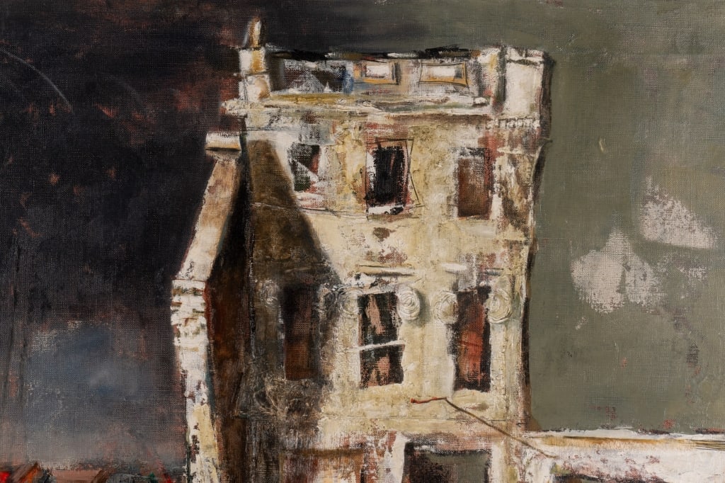 STEVEN TREFONIDES, 'RUBBLE', O/C 1951 - 5