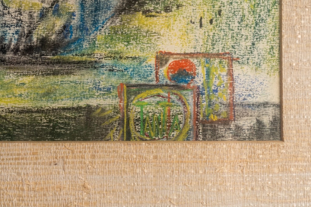 TANTA, ABSTRACT PAINTING, MM ON PAPER - 3