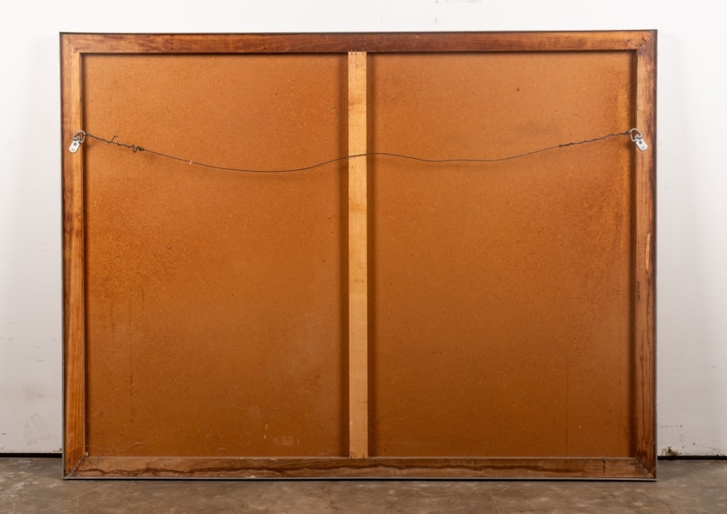 J. URBAIN, ABSTRACT PAINTING, MM ON BOARD - 2