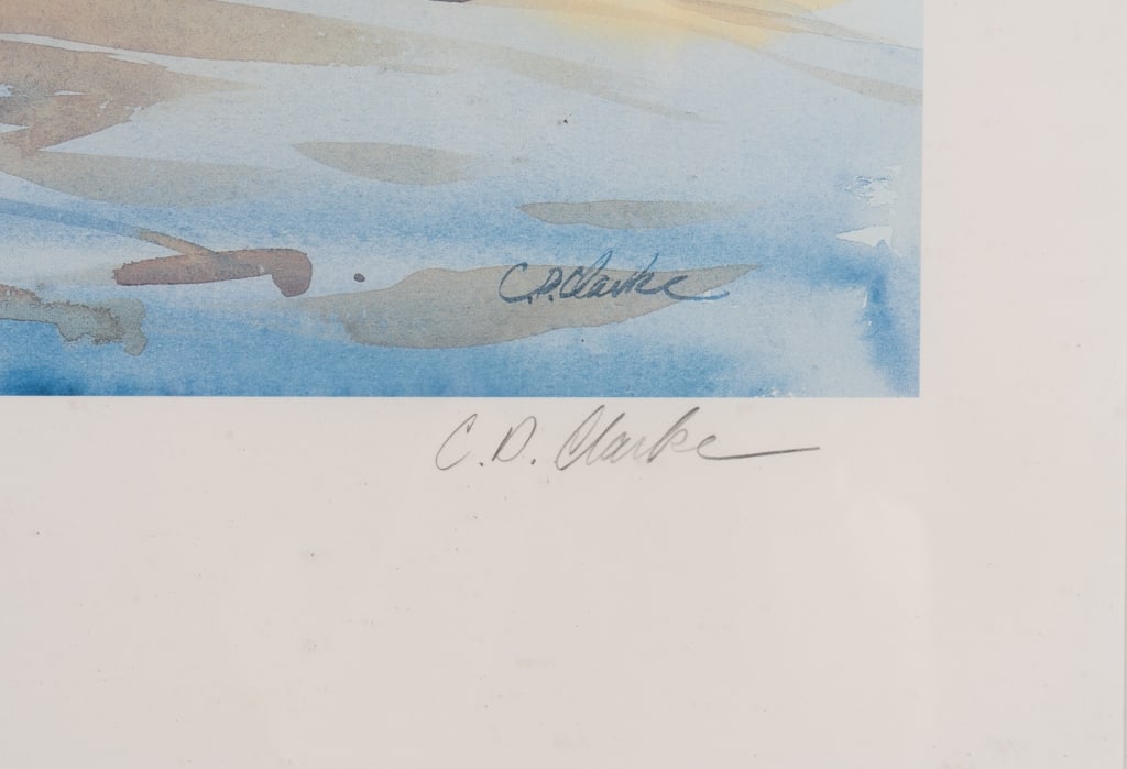A BEND IN THE RIVER, LITHOGRAPH - 5