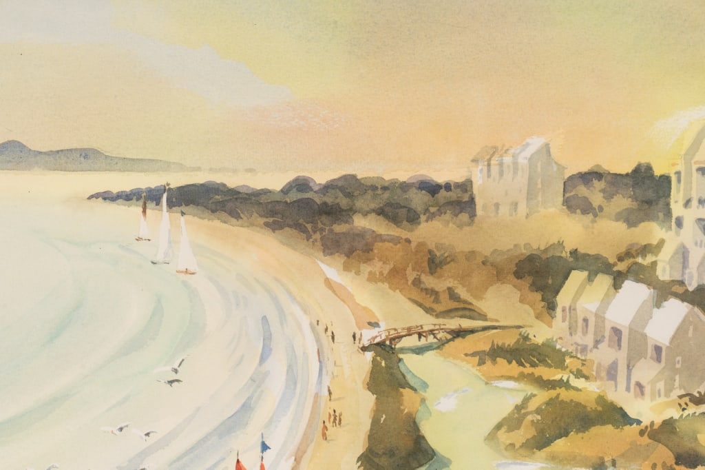 JACK SHIELDS, WATERCOLOR 1977 - 5