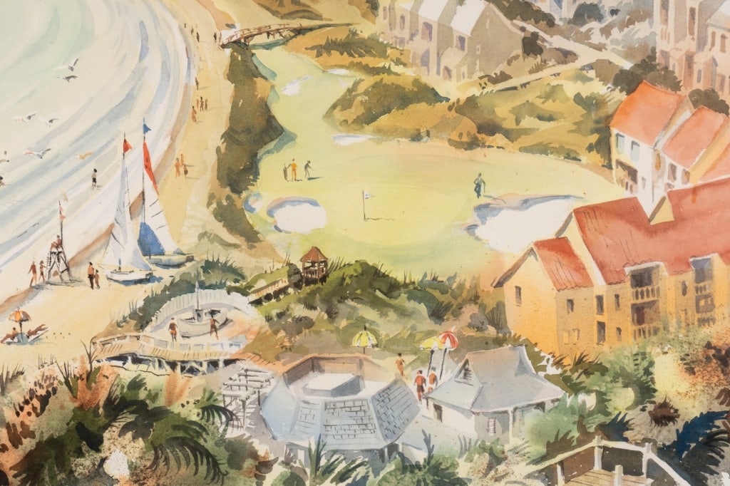 JACK SHIELDS, WATERCOLOR 1977 - 7