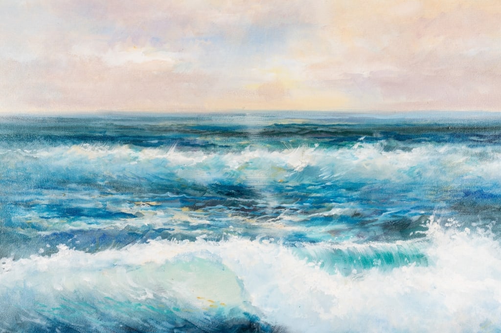 W. EDDIE, MODERN SEASCAPE, 1981 - 5