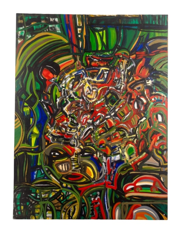 LARGE ABSTRACT PAINTING (1 of 6)
