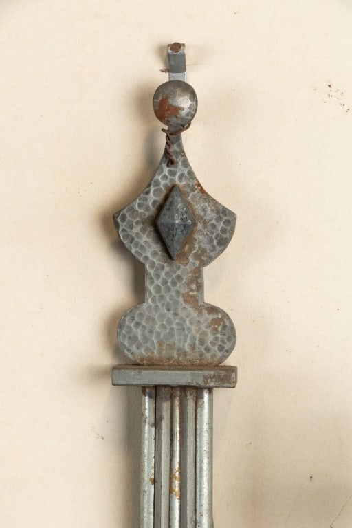 PAIR OF EARLY 19TH C. ITALIAN NICKEL SCONCES - 4