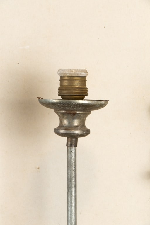 PAIR OF EARLY 19TH C. ITALIAN NICKEL SCONCES - 5