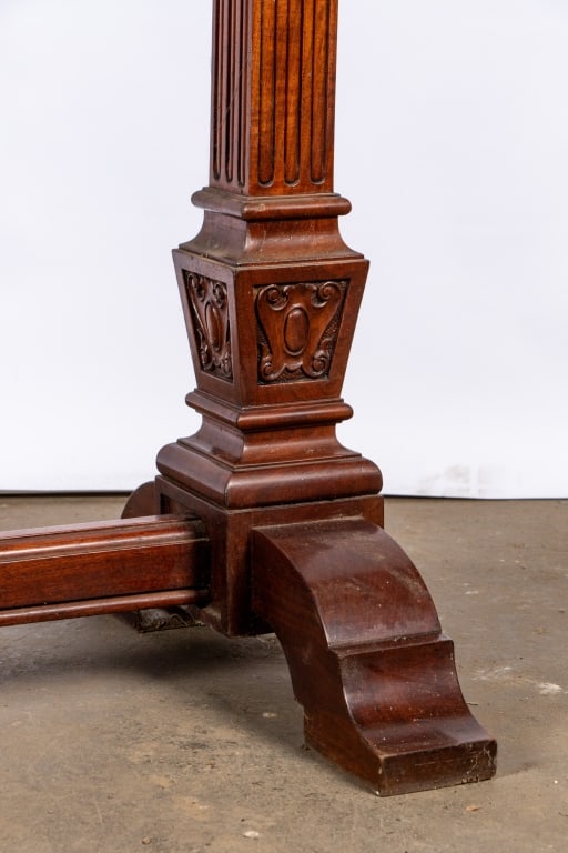 19TH C. CARLTON HOUSE STYLE WRITING DESK - 4