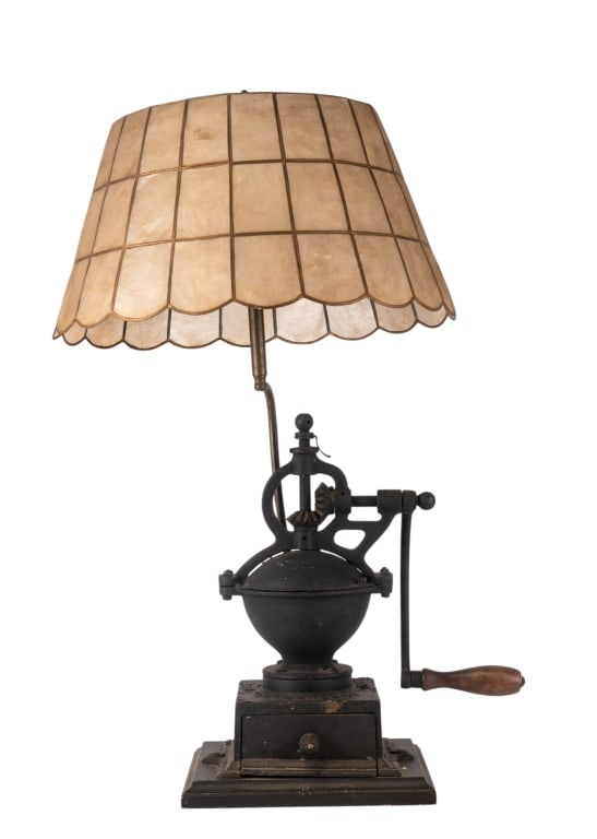 GOLDBERG MOD 1 COFFEE GRINDER LAMP (1 of 6)