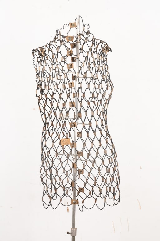 VINTAGE MY DOUBLE WIRE DRESS FORM MANNEQUIN - 2