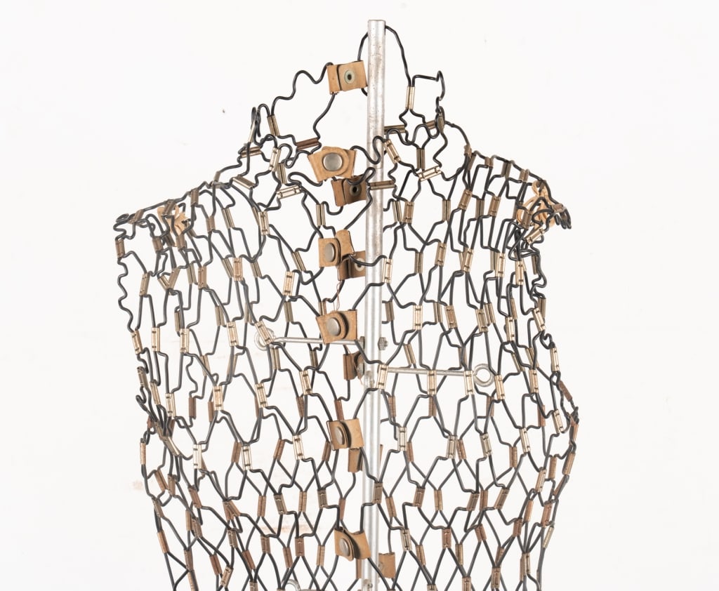 VINTAGE MY DOUBLE WIRE DRESS FORM MANNEQUIN - 3