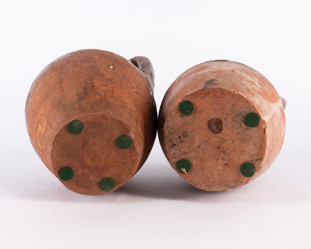 TWO FRENCH POTTERY JUGS - 5
