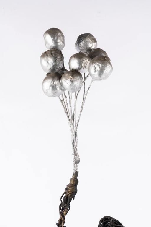 ABSTRACT SCULPTURE MAN WITH BALLOONS - 4