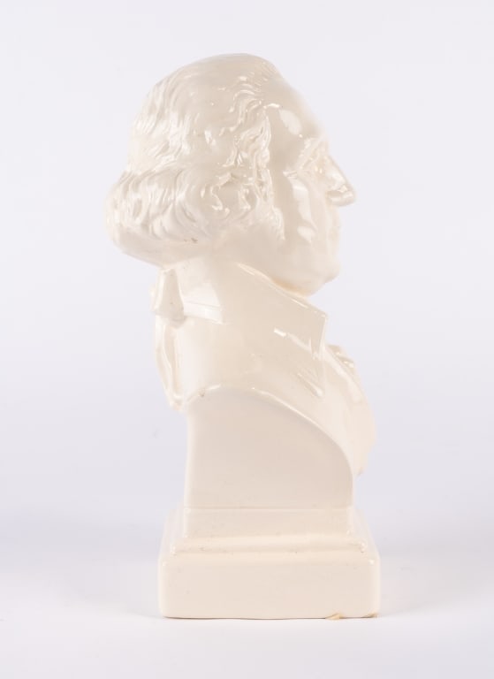 GEORGE WASHINGTON CERAMIC BUST - 2