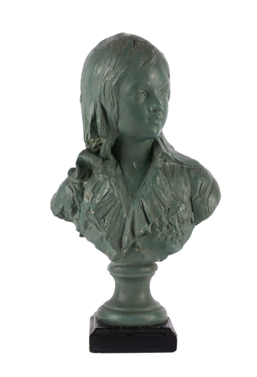 FEMALE PLASTER BUST (1 of 6)