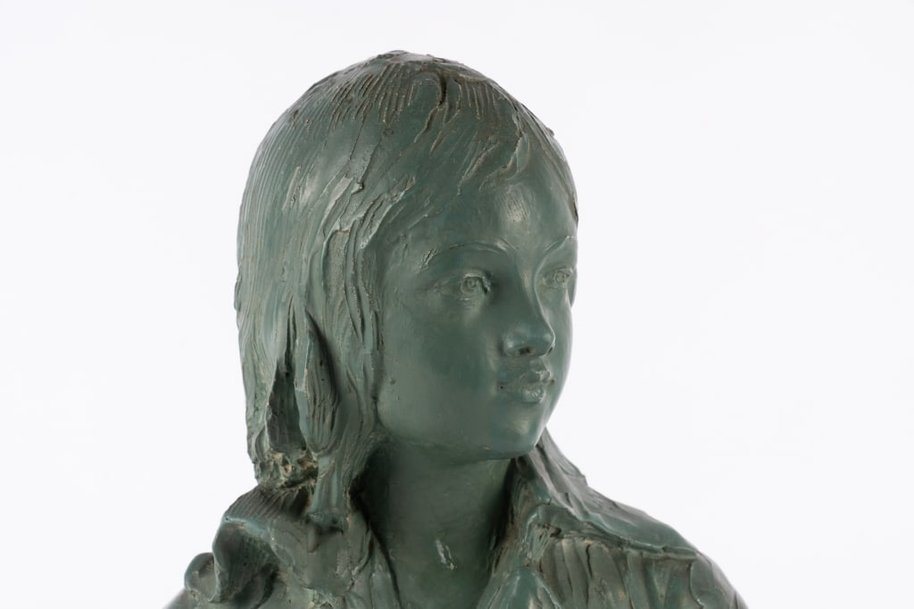 FEMALE PLASTER BUST - 2