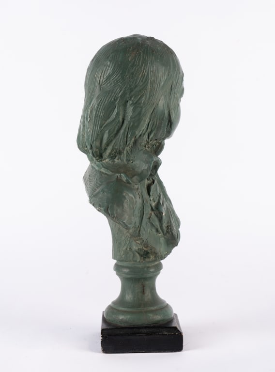 FEMALE PLASTER BUST - 4