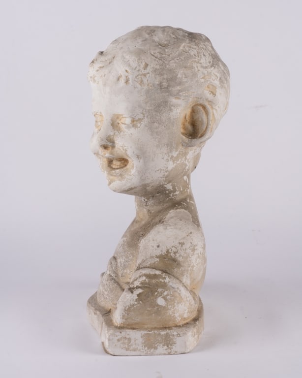 TERRACOTTA BUST OF CHILD - 5