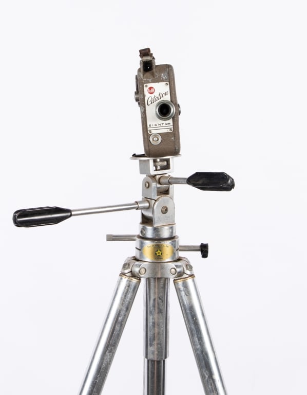 DEJUR CITATION 8MM CAMERA WITH TRIPOD - 2