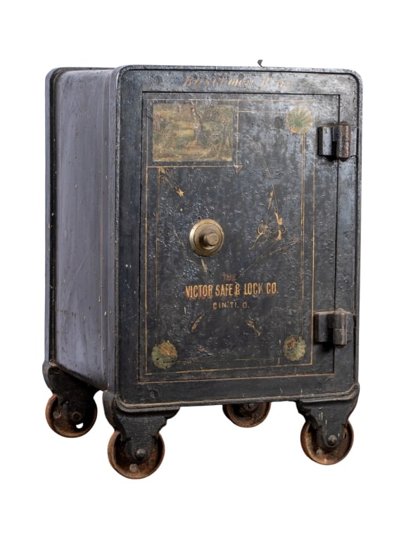 BUSCHMAN BROS VICTOR SAFE & LOCK CO FLOOR SAFE (1 of 7)
